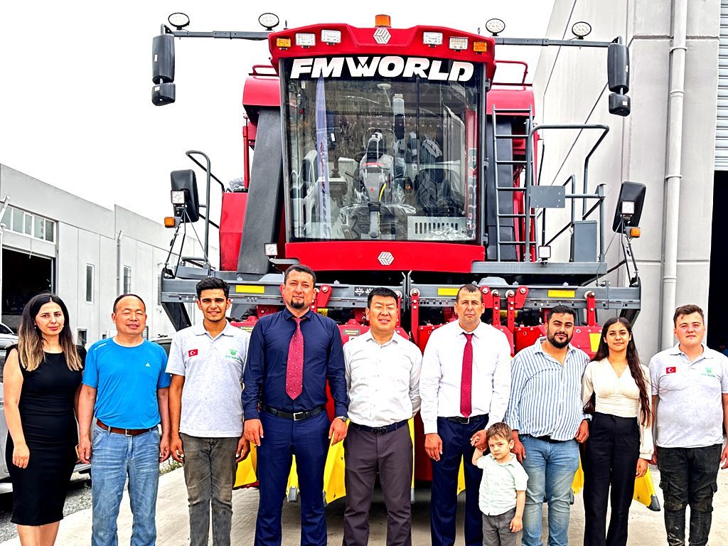 4 Sıralı ve Balyalı Pamuk Hasat Makinesi FM World Aydın Söke’de Görücüye Çıktı - görsel
